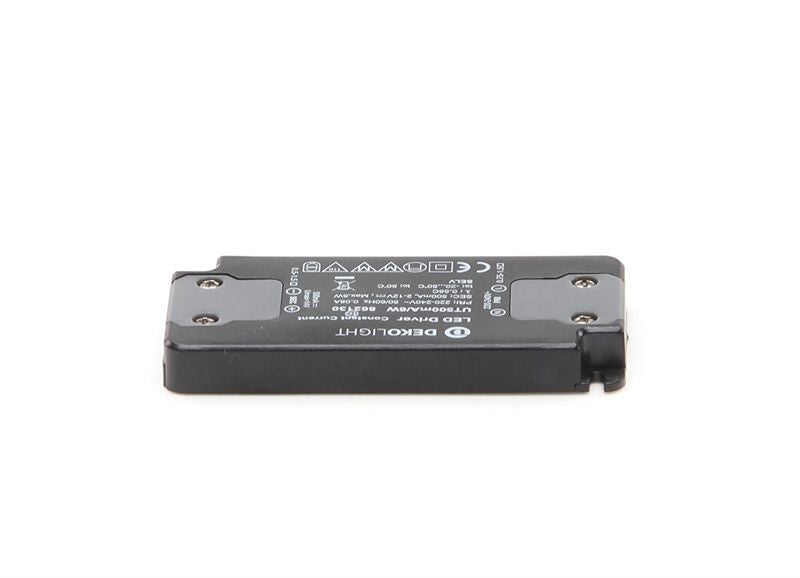 Deko-Light FLAT, CC, UT500mA/6W  Schwarz