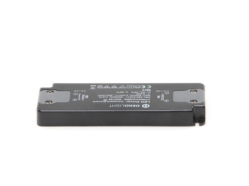 Deko-Light FLAT, CC, UT500mA/20W  Schwarz