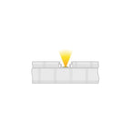 Deko-Light IP-Profile, U-flach AU-04-12  Silber-matt eloxiert