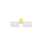 Deko-Light IP-Profil, T-flach ET-05-12  Silber-matt eloxiert