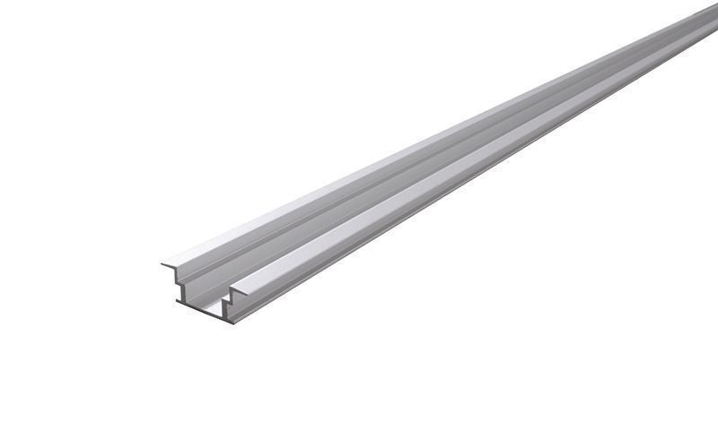 Deko-Light IP-Profil, T-flach ET-05-12  Silber-matt eloxiert