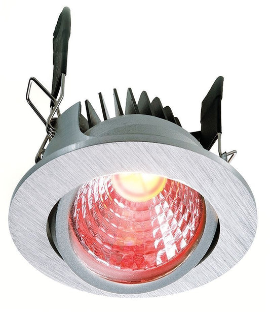 Deko-Light COB 68 RGBW 8,5W silberfarben gebürstet