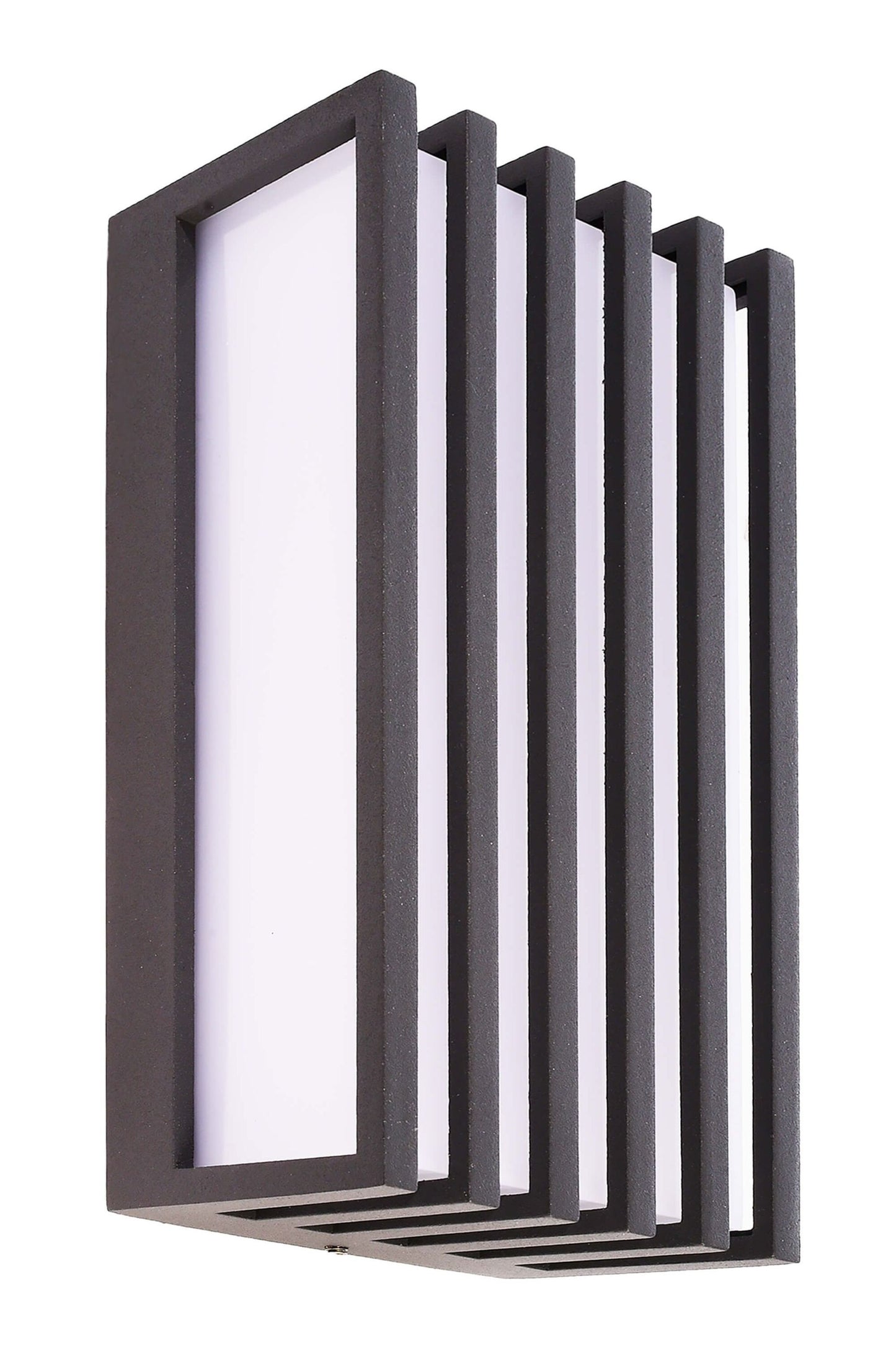 Deko-Light Abdeckung für Leuchte Grumium eckig IV  Dunkelgrau