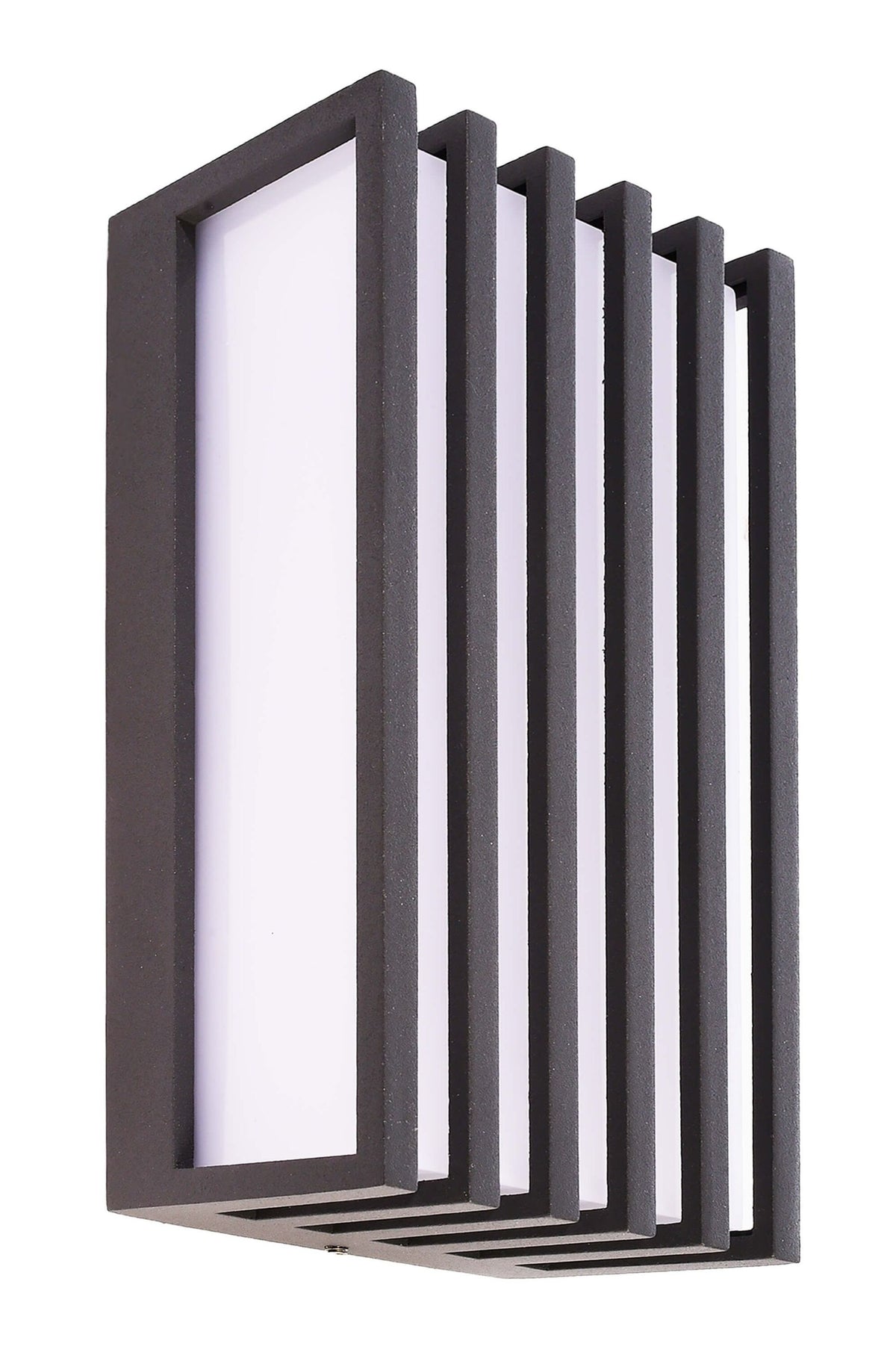 Deko-Light Abdeckung für Leuchte Grumium eckig IV  Dunkelgrau
