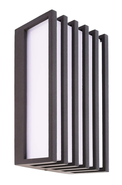 Deko-Light Abdeckung für Leuchte Grumium eckig IV  Dunkelgrau