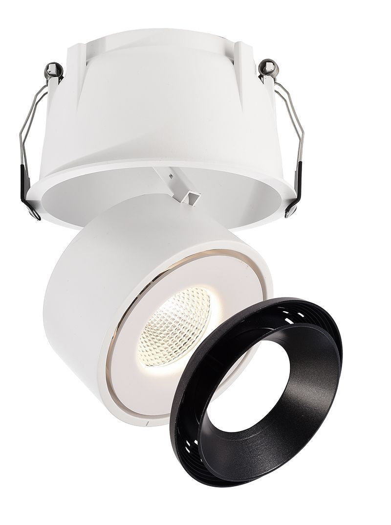 Deko-Light Reflektor Ring II Schwarz für Serie Uni II Max  Schwarz