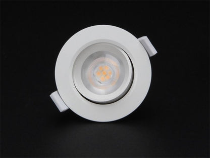 Deko-Light SMD-68-230V-2700K-rund 6,5W Verkehrsweiß RAL 9016