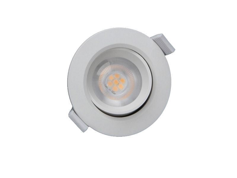 Deko-Light SMD-68-230V-2700K-rund 6,5W Verkehrsweiß RAL 9016