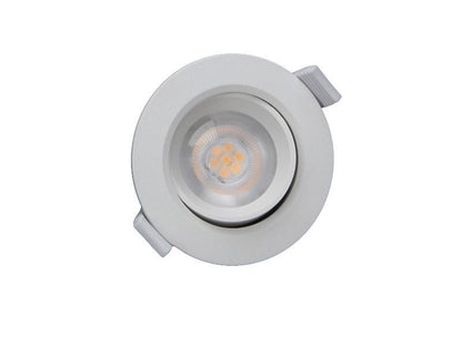 Deko-Light SMD-68-230V-2700K-rund 6,5W Verkehrsweiß RAL 9016