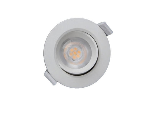 Deko-Light SMD-68-230V-2700K-rund 6,5W Verkehrsweiß RAL 9016
