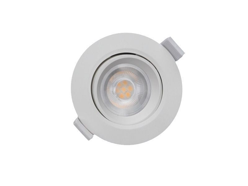 Deko-Light SMD-68-230V-3000K-rund 6,5W Verkehrsweiß RAL 9016