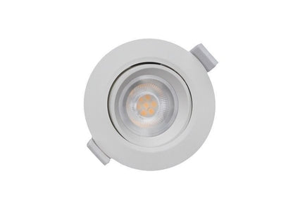 Deko-Light SMD-68-230V-3000K-rund 6,5W Verkehrsweiß RAL 9016