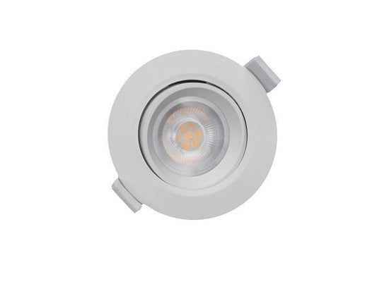 Deko-Light SMD-68-230V-3000K-rund 6,5W Verkehrsweiß RAL 9016