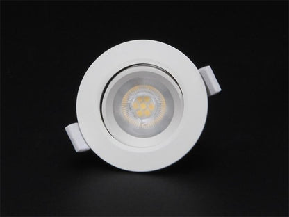 Deko-Light SMD-68-230V-4000K-rund 6,5W Verkehrsweiß RAL 9016