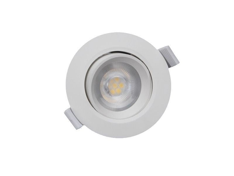 Deko-Light SMD-68-230V-4000K-rund 6,5W Verkehrsweiß RAL 9016