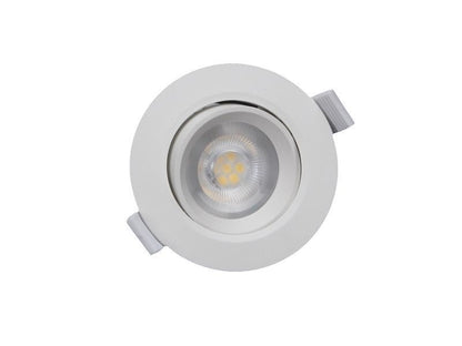 Deko-Light SMD-68-230V-4000K-rund 6,5W Verkehrsweiß RAL 9016