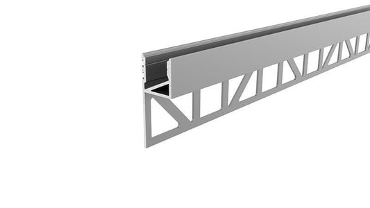 Deko-Light Fliesen-Profil Abschluss EA-03-12  Silber eloxiert