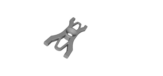 Deko-Light Montageclip, Set (2 Stk.)  Weiß