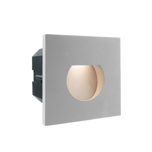 Deko-Light Abdeckung silber grau rund für Light Base II COB Outdoor  Silber-grau