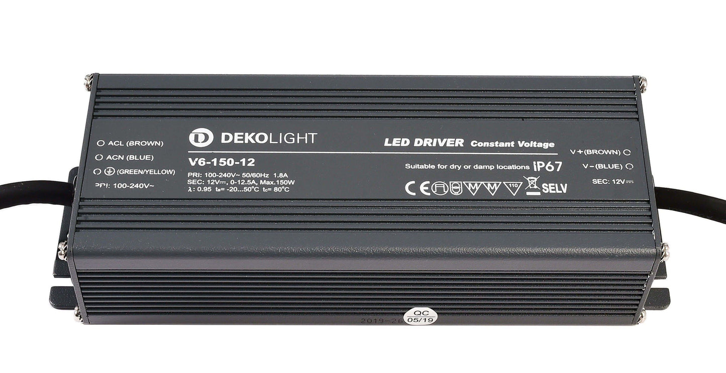 Deko-Light IP, CV, V6-150-12  Grau