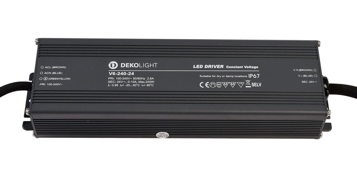 Deko-Light IP, CV, V6-240-24  Grau
