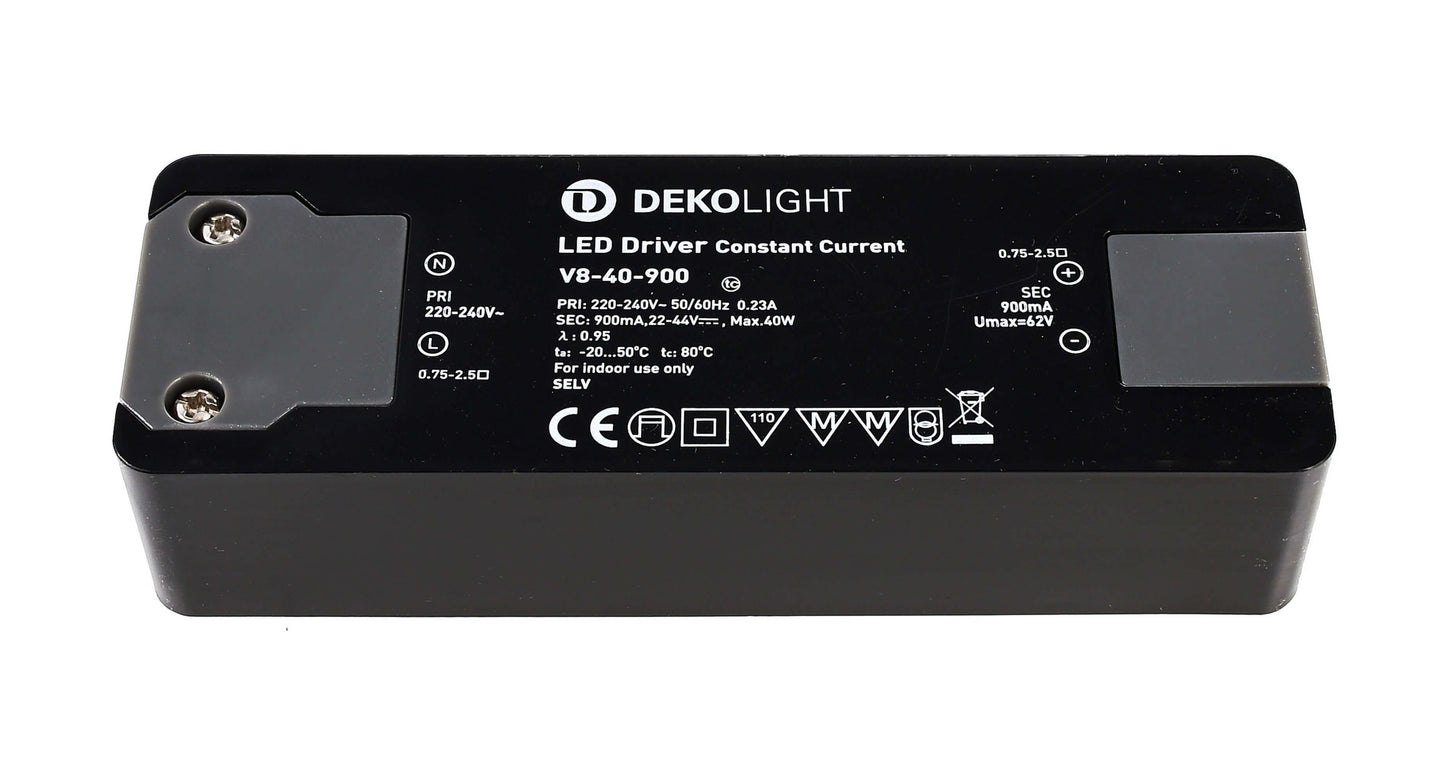 Deko-Light BASIC, CC, V8-40-900/40W  Schwarz