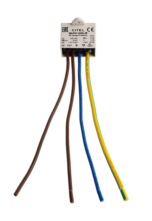Deko-Light Überspannungsschutz MLPX1-230L-W  Grau