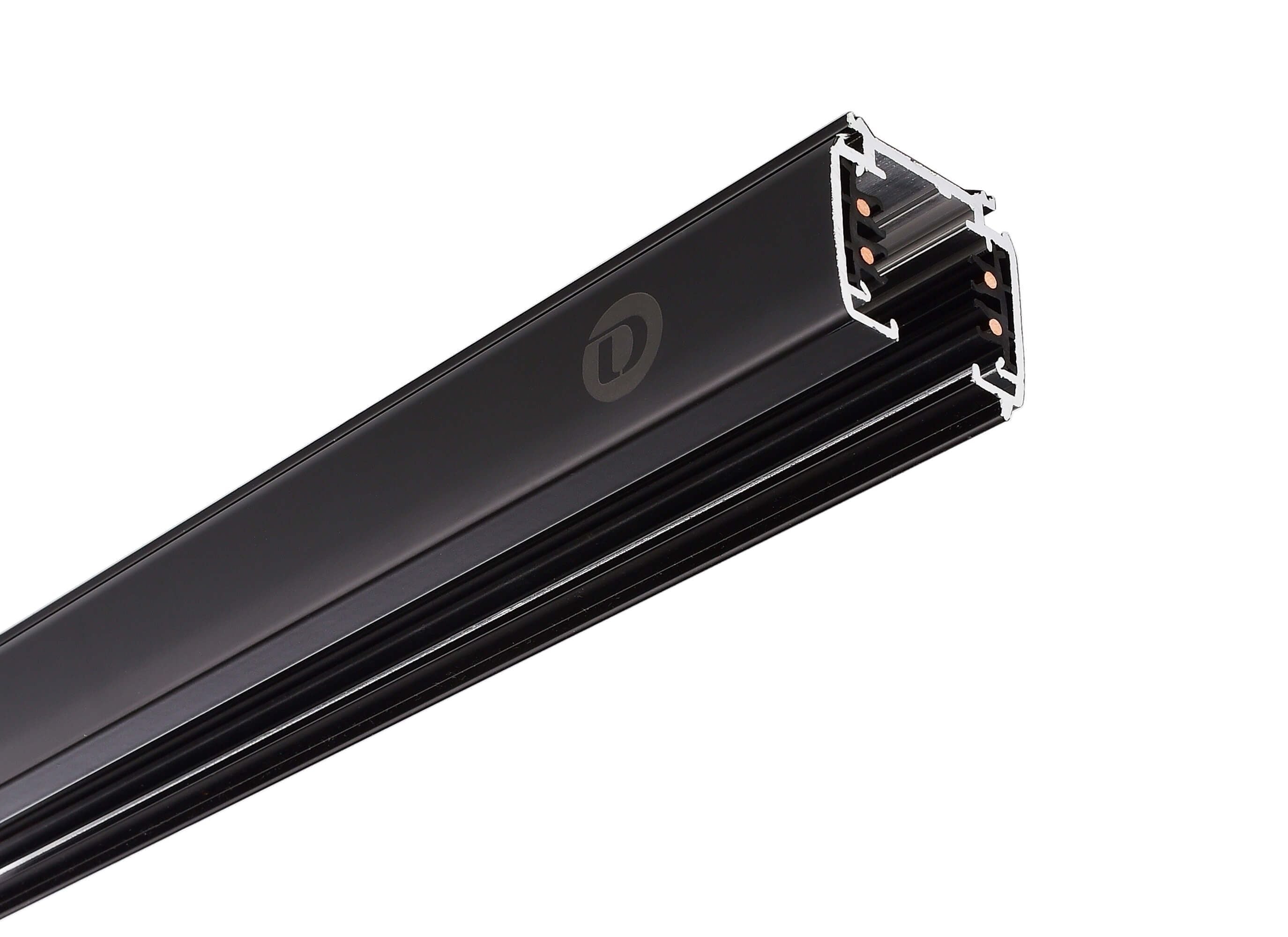 Deko-Light D Line Aufbaustromschiene 2m  Graphitschwarz RAL 9011
