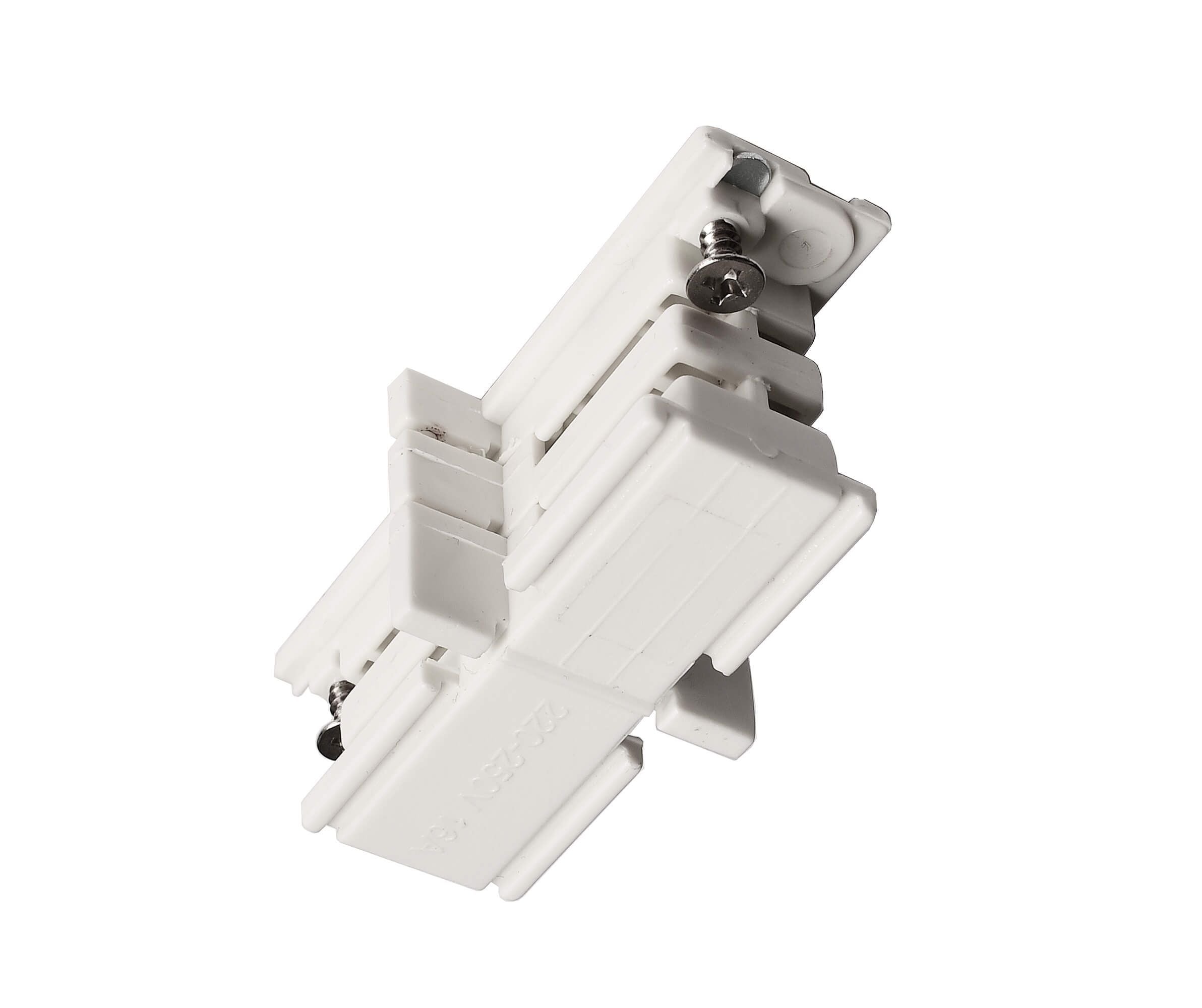 Deko-Light D Line mechanischer Verbinder  Verkehrsweiß RAL 9016