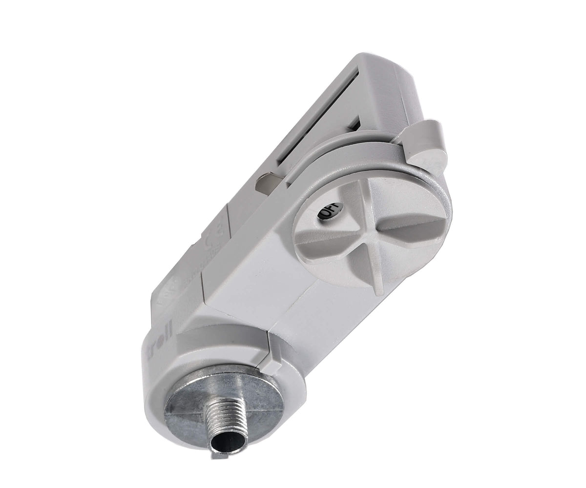 Deko-Light D Line 3-Phasen Adapter für Leuchtenmontage  Fenstergrau RAL 7040
