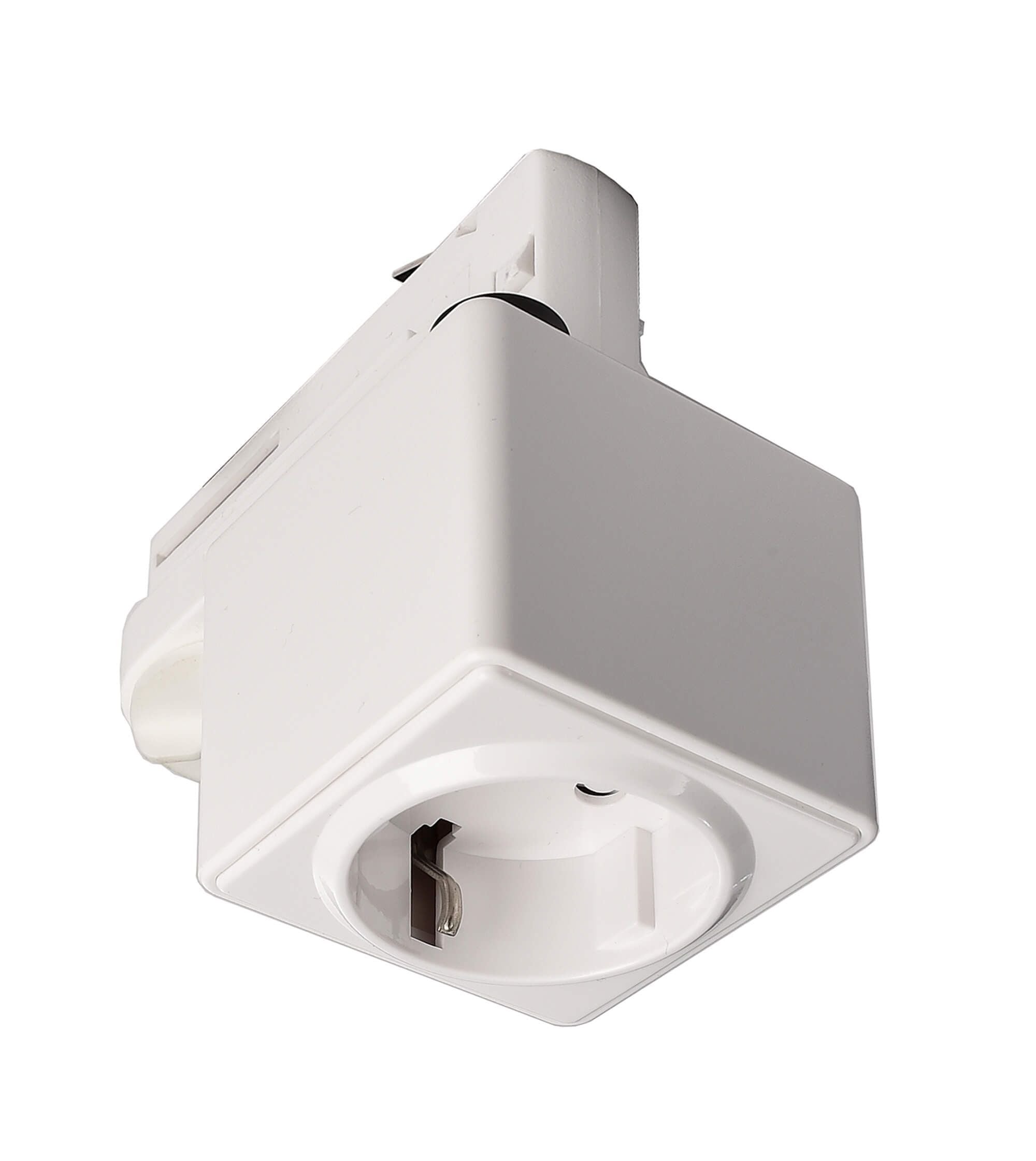 Deko-Light D Line Steckdosenadapter  Verkehrsweiß RAL 9016