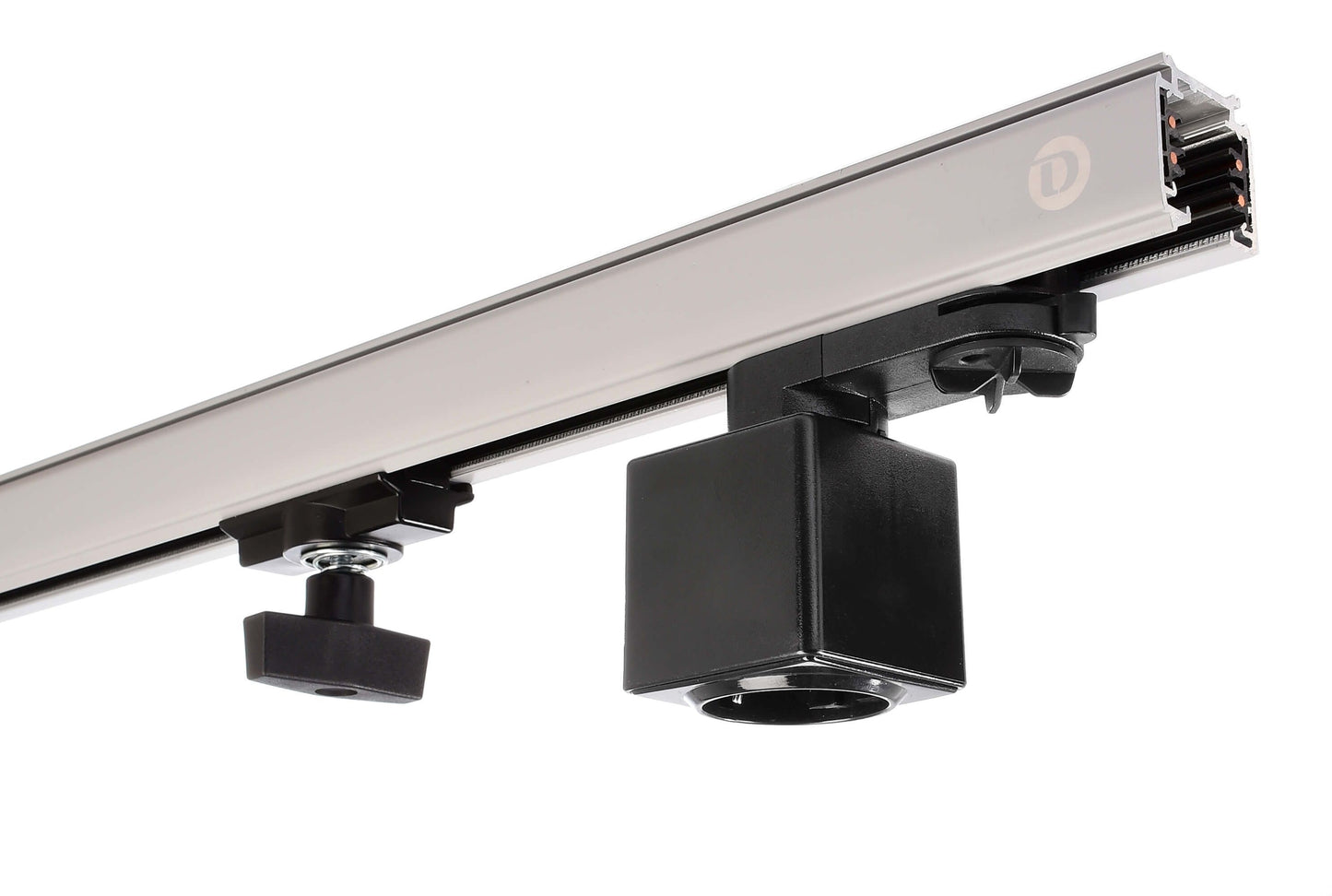 Deko-Light D Line Steckdosenadapter  Graphitschwarz RAL 9011