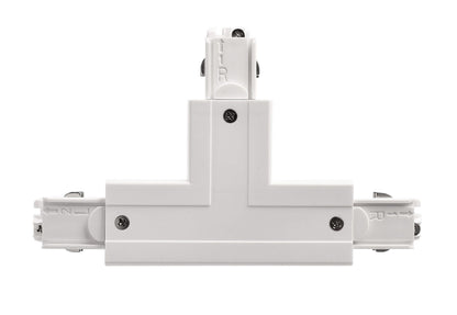 Deko-Light D Line T-Verbinder rechts-rechts-links mit Wechselmechanik  Verkehrsweiß RAL 9016