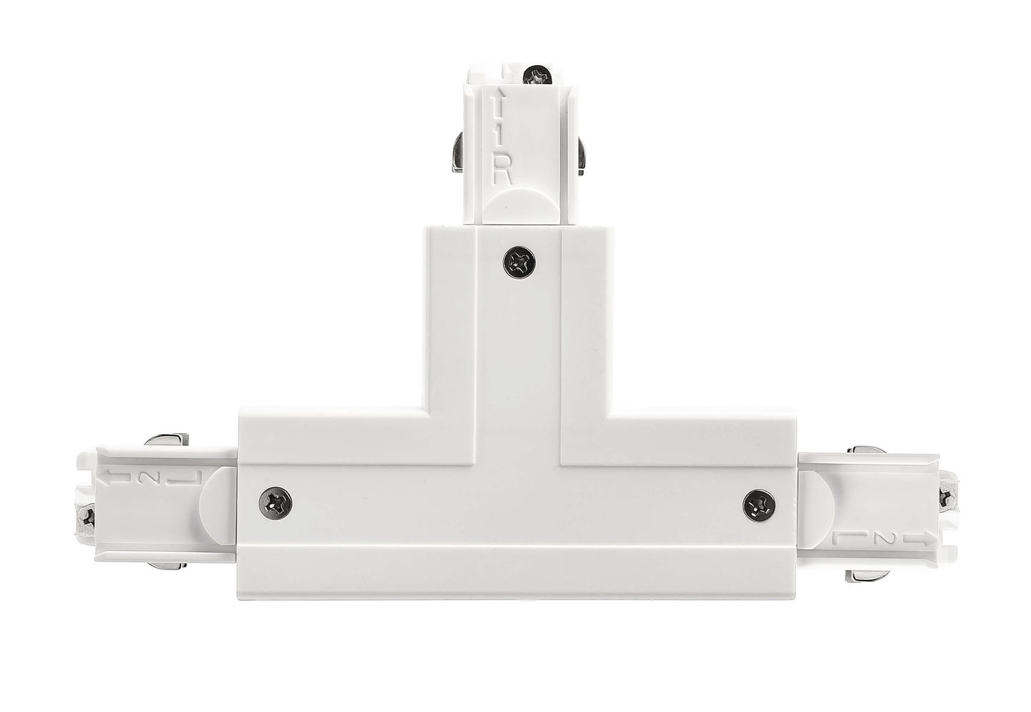 Deko-Light D Line T-Verbinder rechts-rechts-links mit Wechselmechanik  Verkehrsweiß RAL 9016