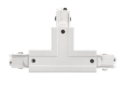 Deko-Light D Line T-Verbinder rechts-rechts-links mit Wechselmechanik  Verkehrsweiß RAL 9016