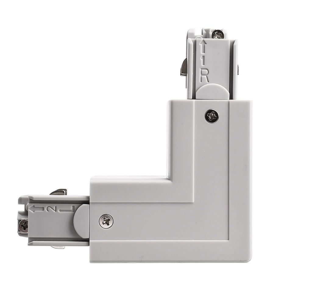 Deko-Light D Line 90°-Verbinder links-rechts mit Wechselmechanik  Fenstergrau RAL 7040