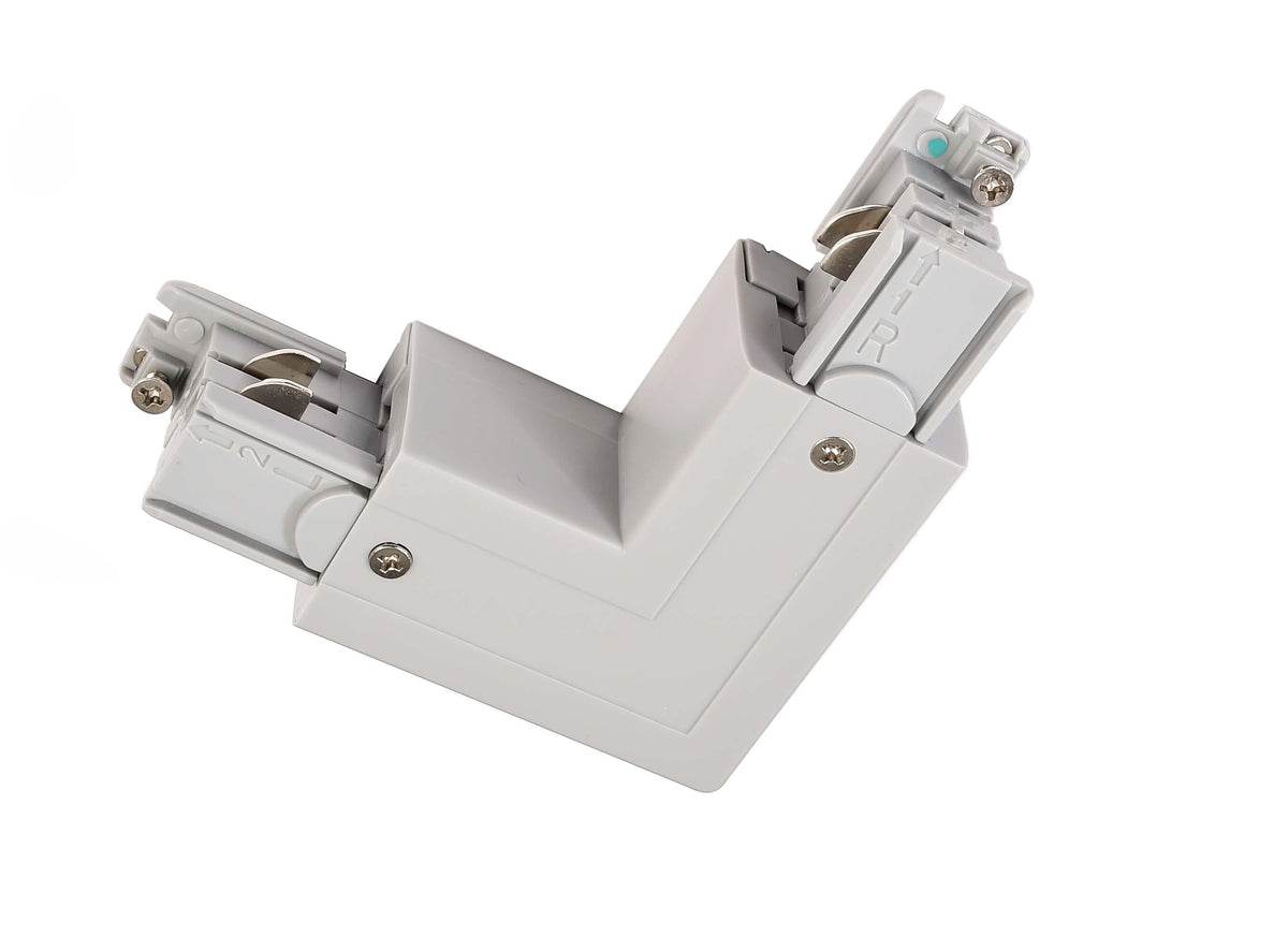 Deko-Light D Line 90°-Verbinder links-rechts mit Wechselmechanik  Fenstergrau RAL 7040