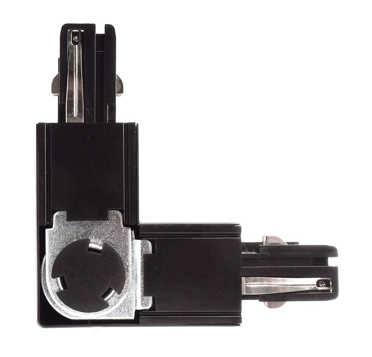 Deko-Light D Line 90°-Verbinder links-rechts mit Wechselmechanik  Graphitschwarz RAL 9011