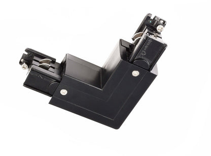 Deko-Light D Line 90°-Verbinder links-rechts mit Wechselmechanik  Graphitschwarz RAL 9011