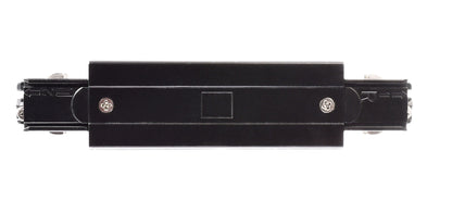 Deko-Light D Line elektrischer Längsverbinder mit Einspeisemöglichkeit links-rechts  Graphitschwarz RAL 9011