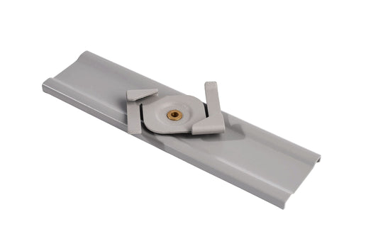 Deko-Light D Line Rasterdecken Schnellmontageklammer  Fenstergrau RAL 7040