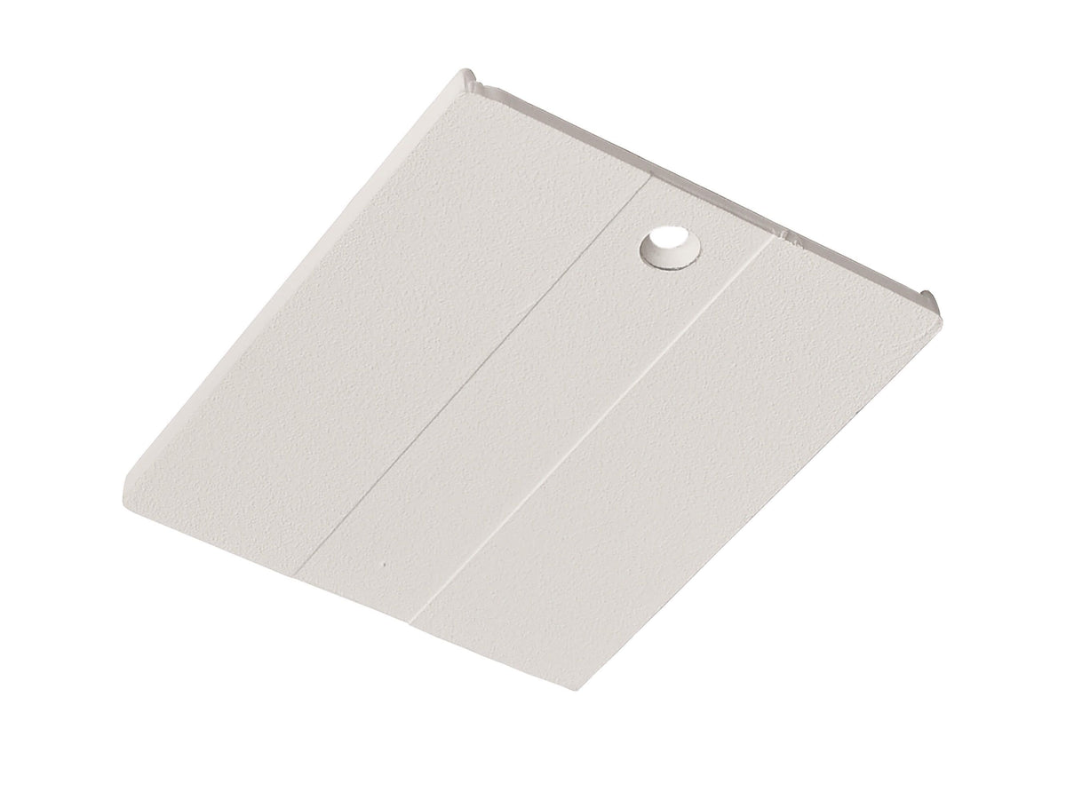 Deko-Light D Line Abdeckblende Einspeiser links/rechts  Verkehrsweiß RAL 9016
