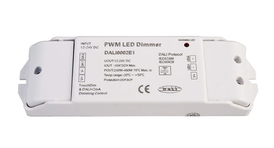 Deko-Light DALI PWM Dimmer CV 2CH, 12/24V, 10A/Kanal, DT6  Weiß