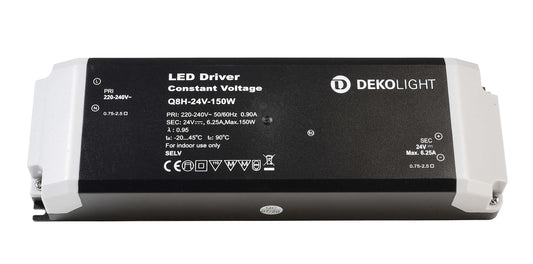 Deko-Light BASIC, CV, Q8H-24-150W  Schwarz