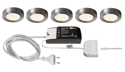 Deko-Light Baham I 5er Bundle 2,5W Silber