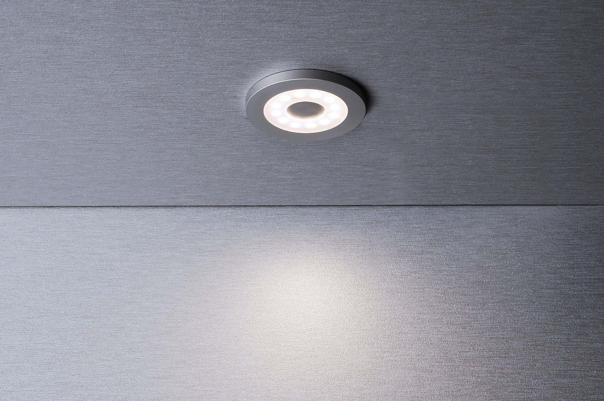 Deko-Light Paty Rund 5er Bundle 2,5W Silbergrau RAL 7001
