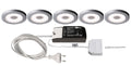 Deko-Light Paty Rund 5er Bundle 2,5W Silbergrau RAL 7001