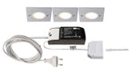 Deko-Light Fine I 3er Bundle 3W Silbergrau RAL 7001