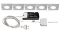 Deko-Light Fine I 5er Bundle 3W Silbergrau RAL 7001