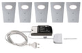 Deko-Light Fine II 5er Bundle 2,3W Silbergrau RAL 7001